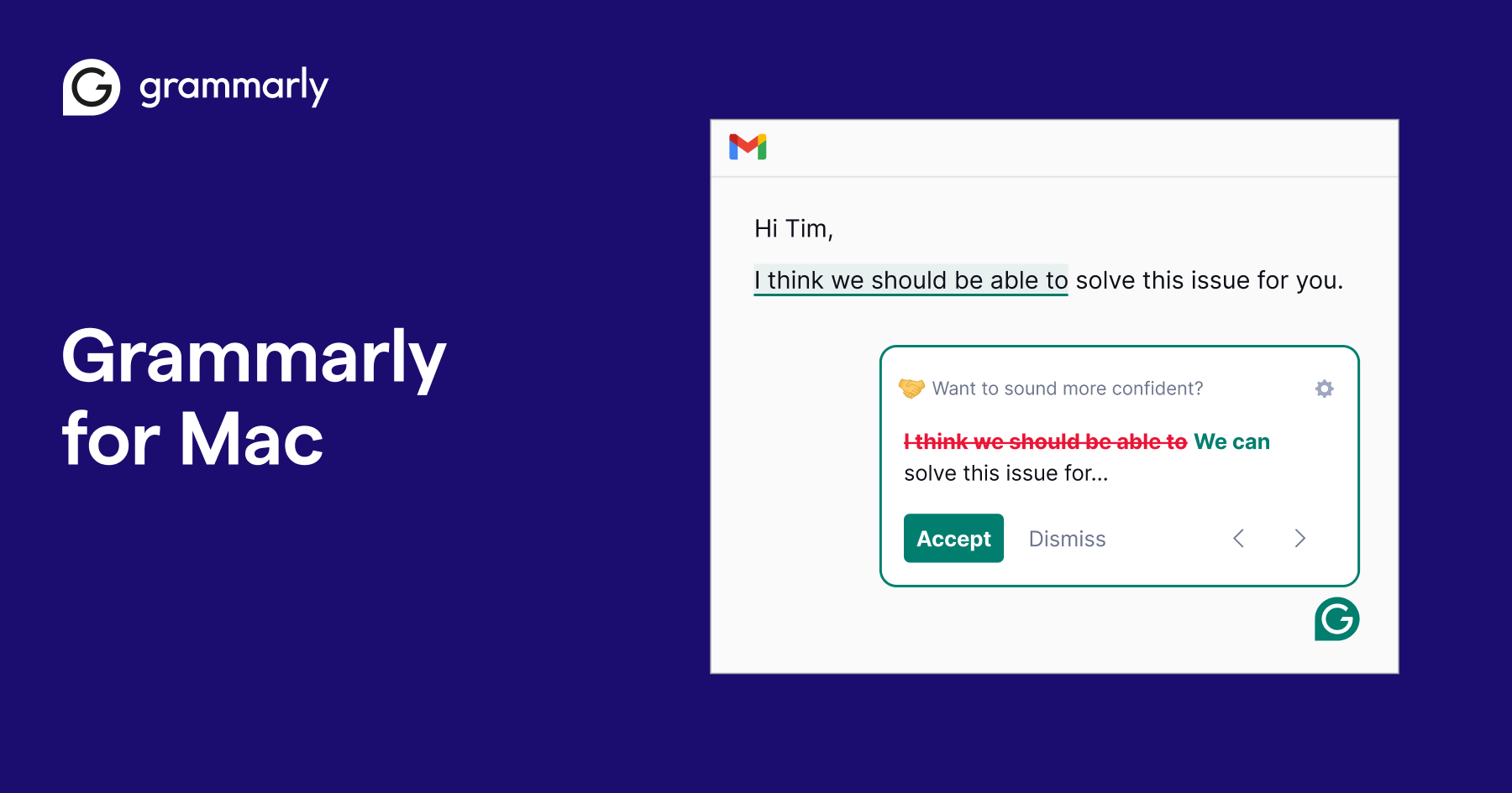 Grammarly screenshot 2