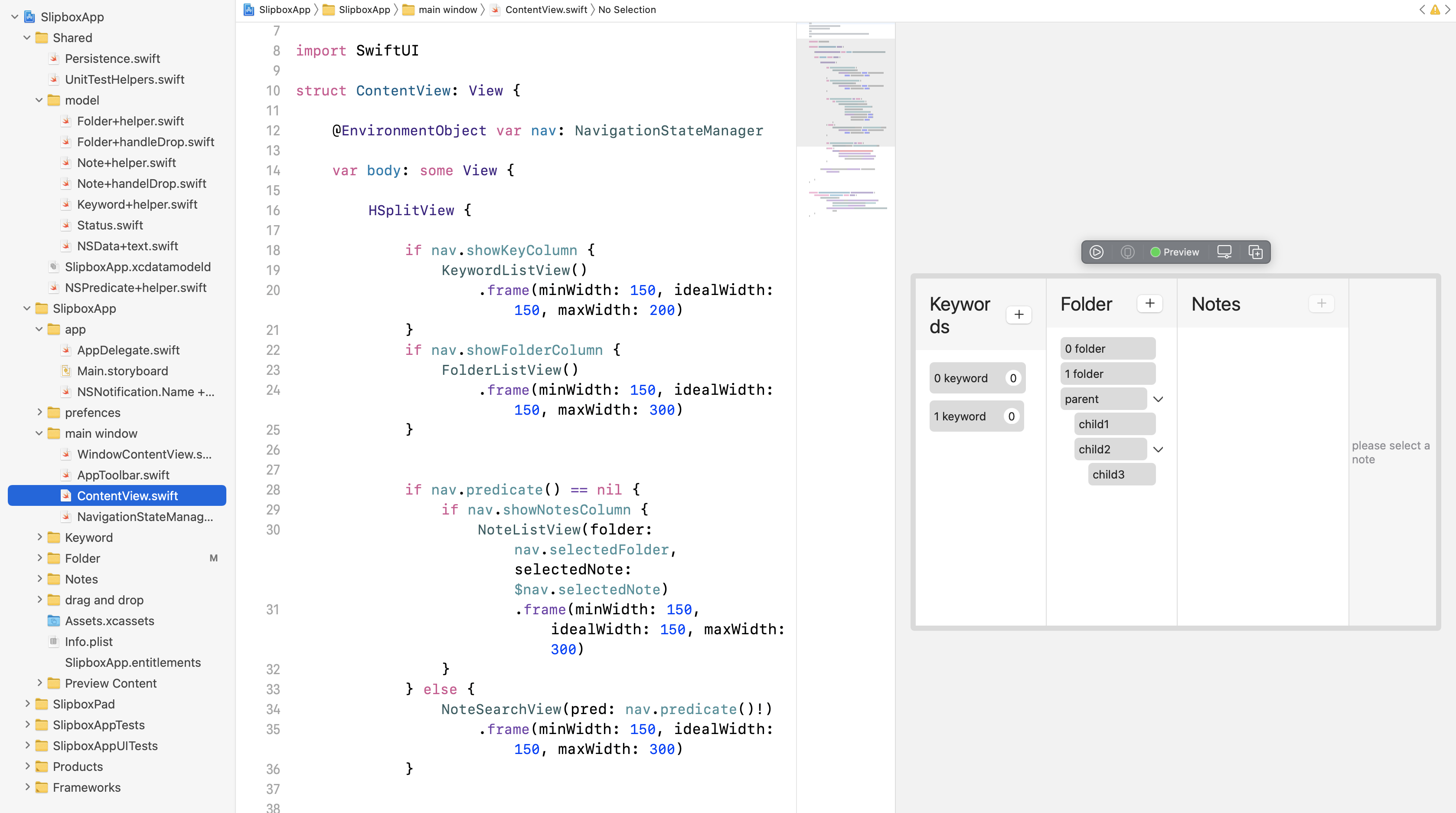 Slipbox screenshot 3